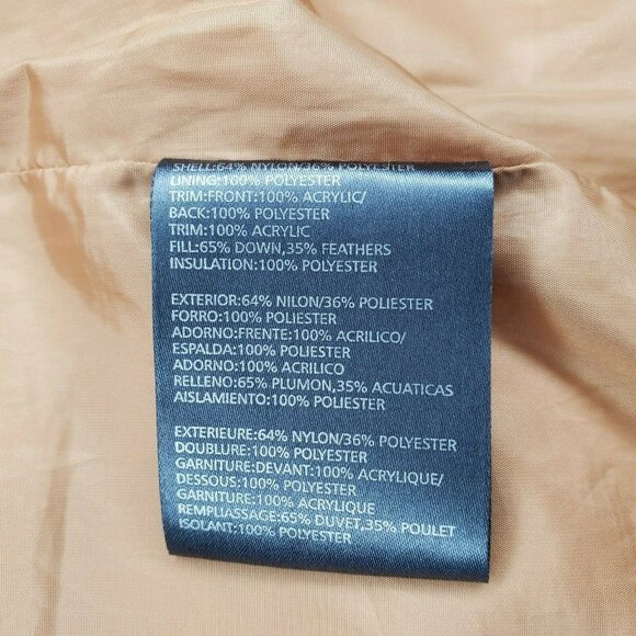 Liz Claiborne Medium Puffer Full Zip Black Vest - Picture 9 of 12